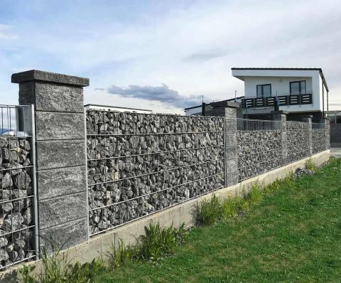 gabion fence inspiration