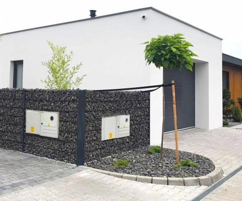 gabion fence anthracite